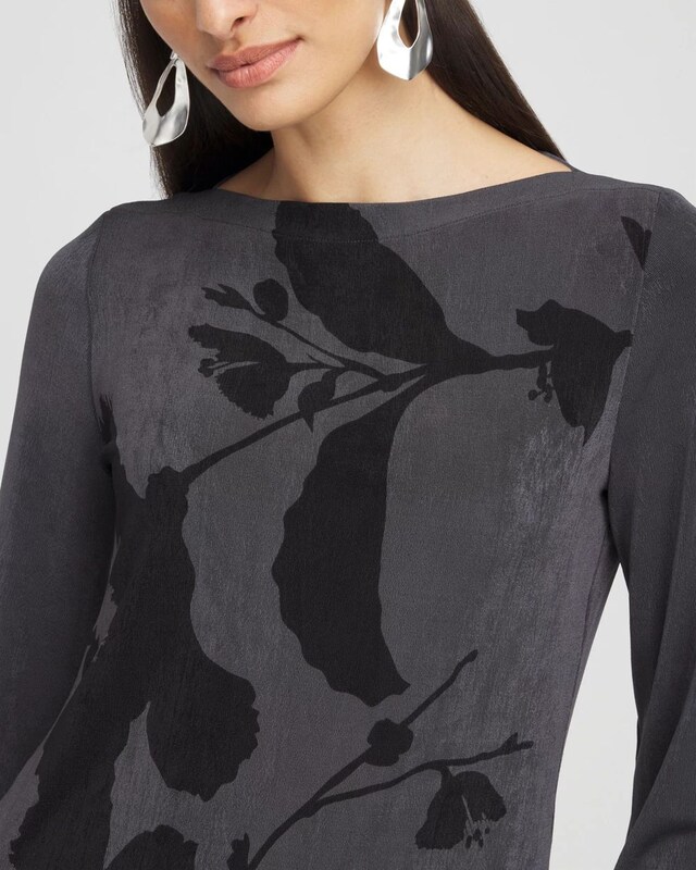 Travelers Modern Floral Tunic - image 4